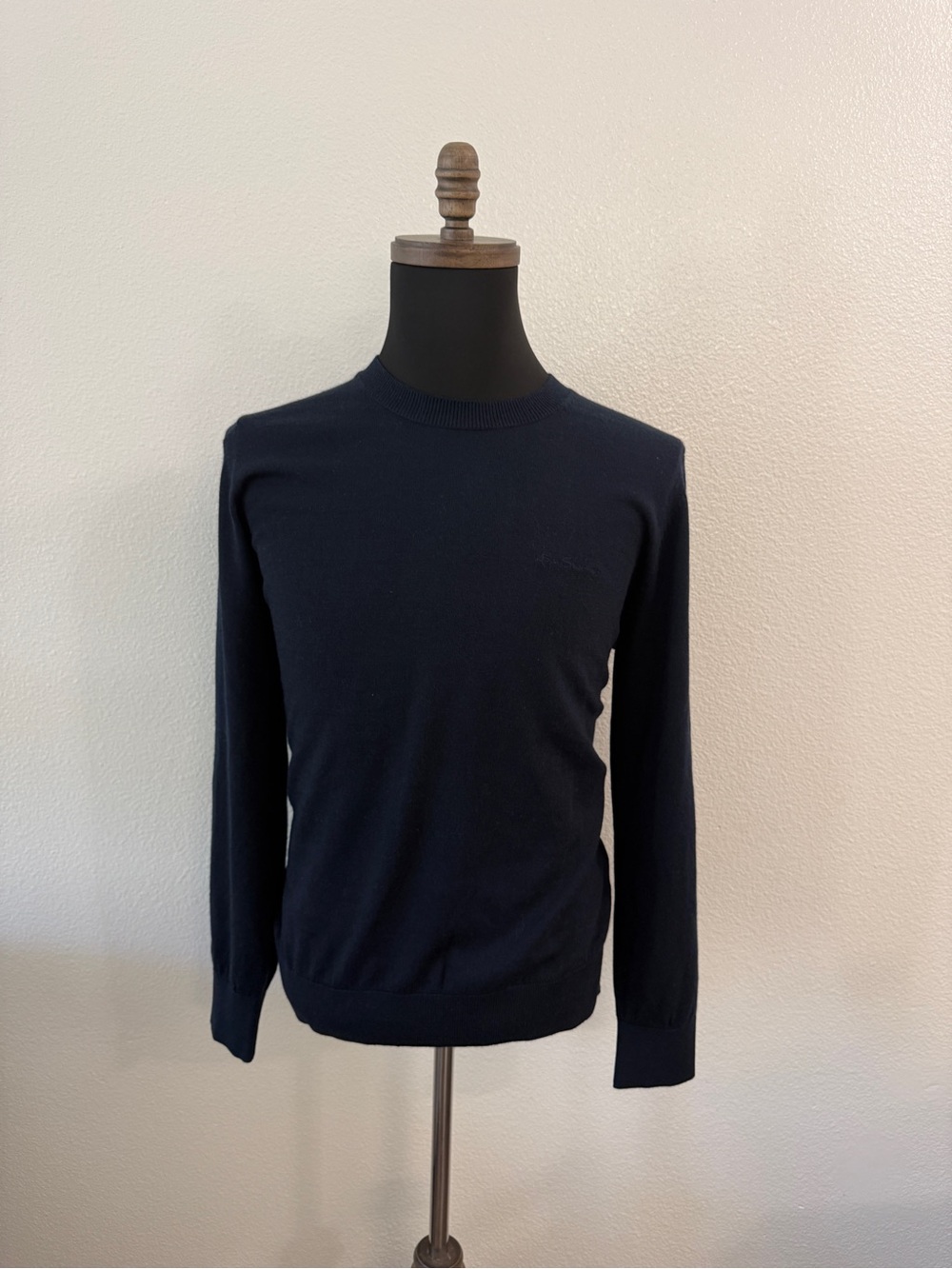 Ben Sherman Men's Navy Crewneck Sweater